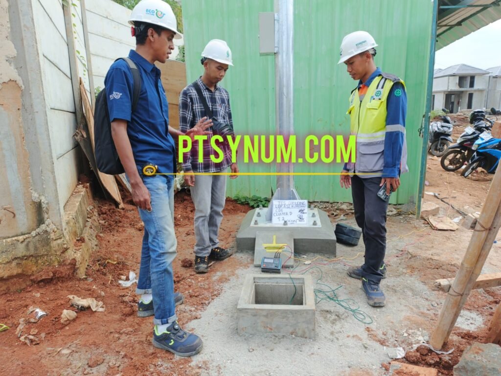Jasa penangkal petir lebak