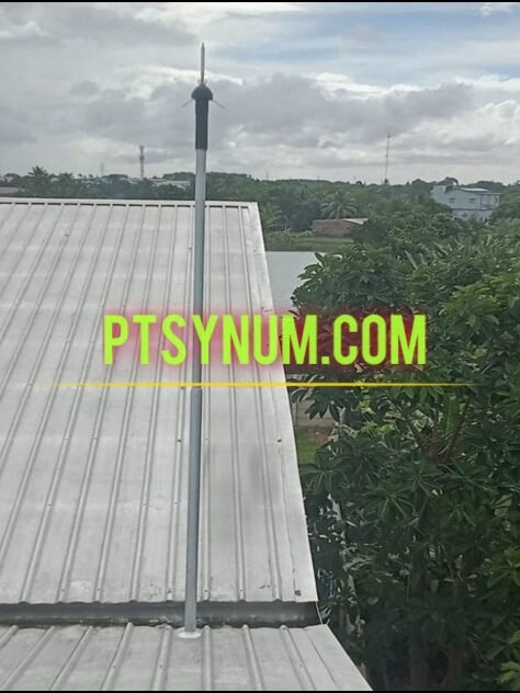 Pasang penangkal petir 